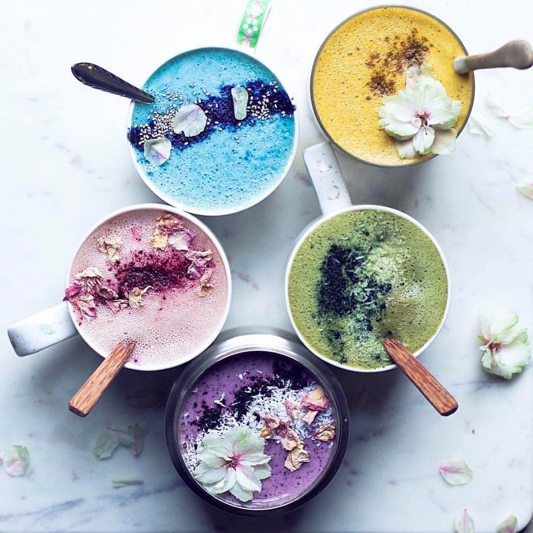A Guide To The Colorful Moon Lattes