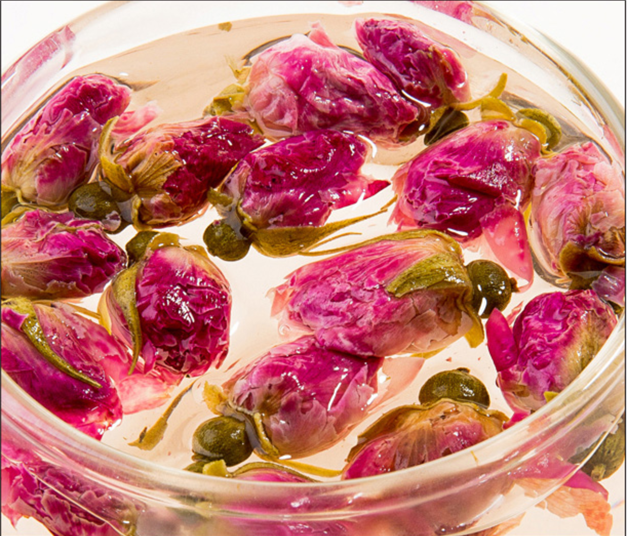 Shandong Pingyin rose petal tea